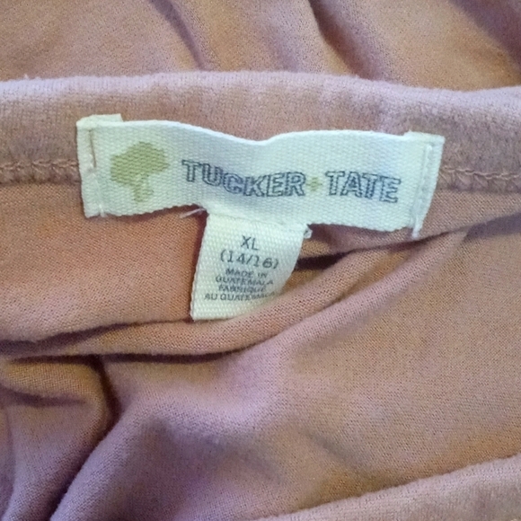 Tucker + Tate Girls Soft Smocked Waist Short Sleeve Top - Picture 3 of 4